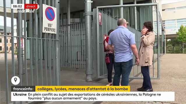 Un mineur âgé de 17 ans a été interpellé dans le cadre de l’enquête sur les menaces d’attentats contre des établissements scolaires normands - VIDEO