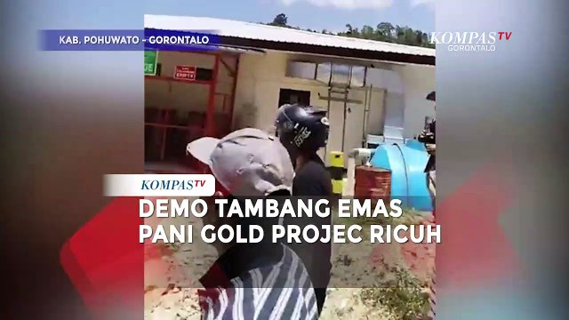 Demo Penambang Ricuh, Sejumlah Fasilitas Perusahaan Tambang Dirusak Massa