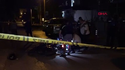 Pusu kurup, motosiklet sürücüsünü öldürdüler