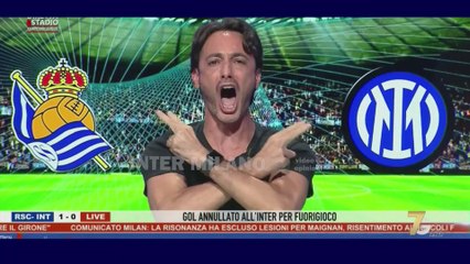 Real Sociedad-Inter 1-1 * Tramontana: per come si era messa, va benissimo il pareggio in trasferta.