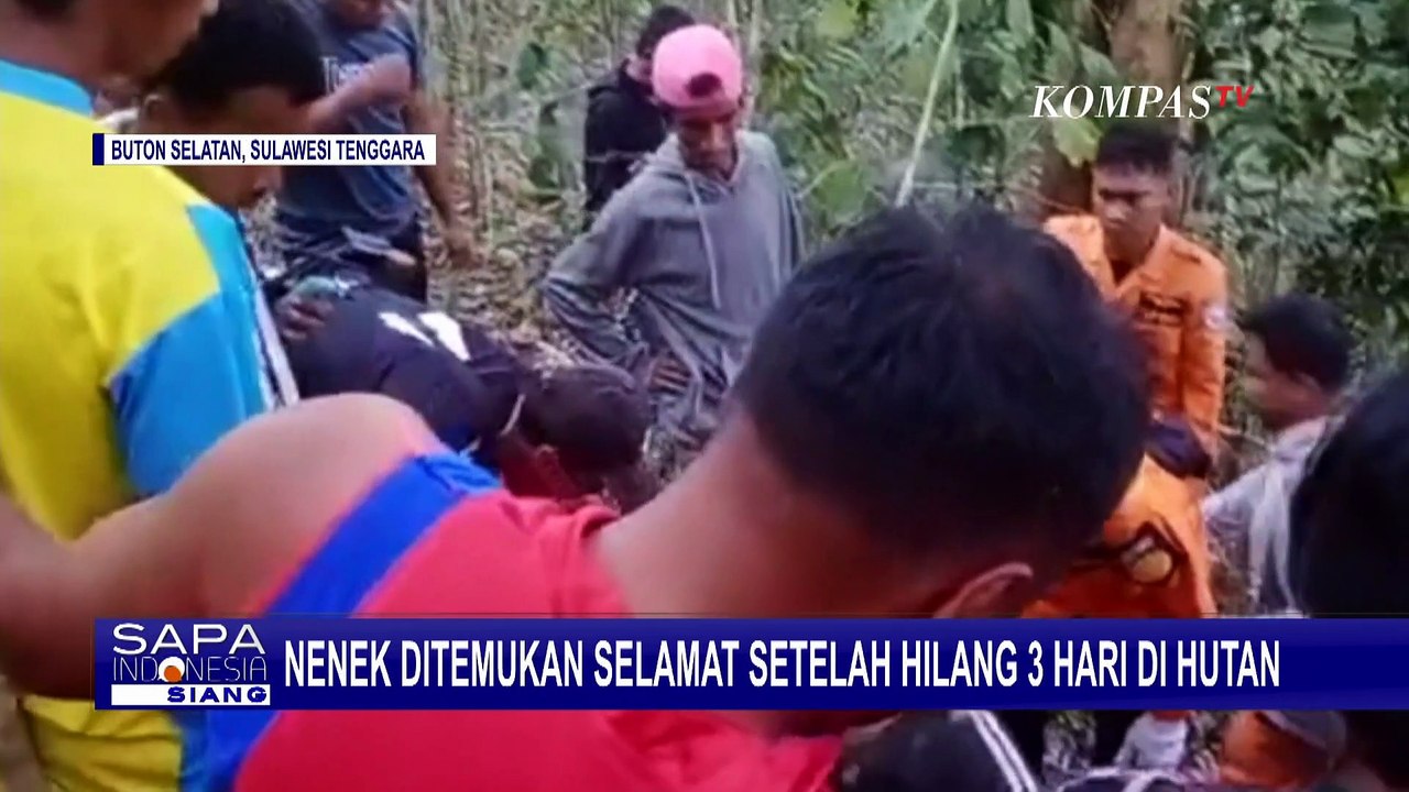 Nenek 74 Tahun Ditemukan Selamat Usai Hilang 3 Hari di Hutan