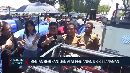 Mentan Beri Bantuan Alat Pertanian & Bibit Tanaman