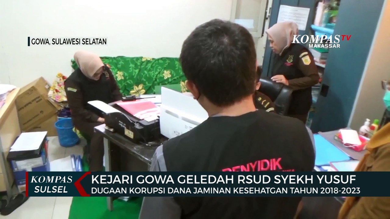 Kejari Gowa Geledah RSUD Syekh Yusuf Dugaan Korupsi Dana JKS