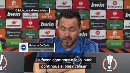 De Zerbi : "Ne pas perdre notre ADN"