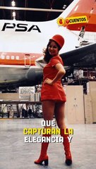 Así Vestían la sexys Azafatas de los Años 1960-1980