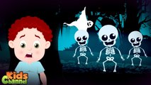 Small Halloween Song, Spooky Nursery Rhymes - Scary Cartoon Videos By Kids Channel