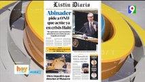 Titulares de prensa Dominicana del  jueves 21 de agosto  | Hoy Mismo