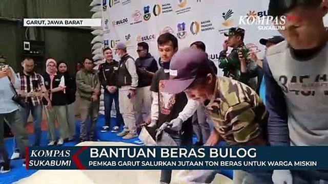 Pemkab Garut Salurkan Jutaan Ton Beras Untuk Warga Miskin
