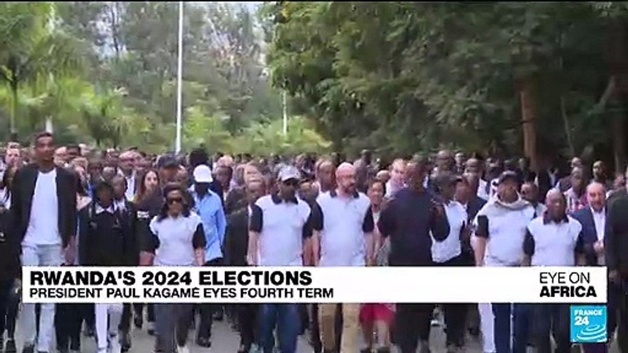 Rwanda's Kagame says he will run for fourth term - video Dailymotion