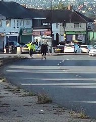 Watch as a cow on the loose on Halifax Road in Sheffield. Video credit: Sheffield Online.