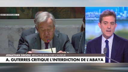 Jonathan Siksou : «Mettre la France sur le même plan que l'Iran ou l'Afghanistan est strictement scandaleux»