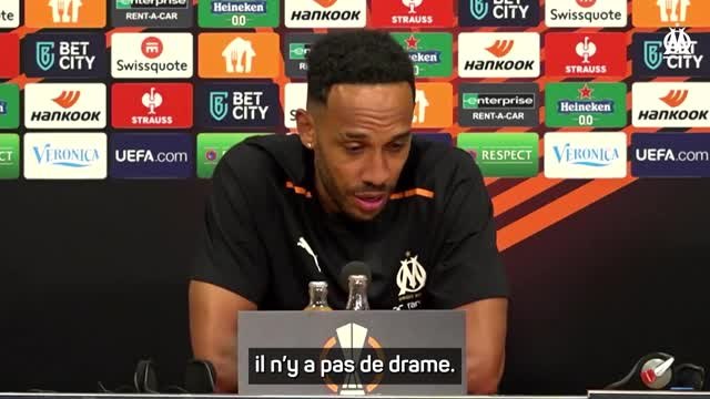 OM - Aubameyang : Rester unis, rester ensemble
