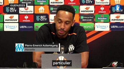 Aubameyang : "Rester unis, rester ensemble"
