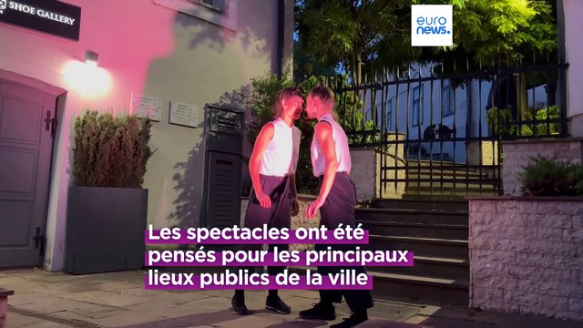 Les arts du cirque envahssent les rues de Veszprém en Hongrie