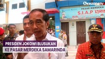 Kunjungi Pasar Merdeka Samarinda, Jokowi Ungkap Langkah Strategis Atasi Harga Beras