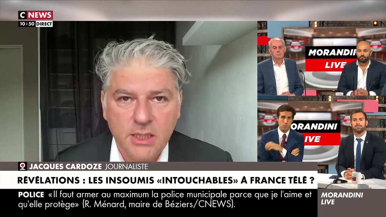 Complément d'enquête de France 2 sur le Puy du fou : Le journaliste Jacques  Cardoze dénonce dans Morandini live une "malhonnêteté intellectuelle" :  "Moi, je n'aurai jamais laissé passer ça !" - Vidéo Dailymotion
