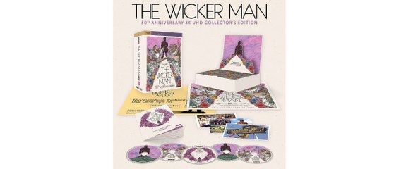 The Wicker Man 50th Anniversary 5-Disc 4K UHD Collector's Edition Unboxing