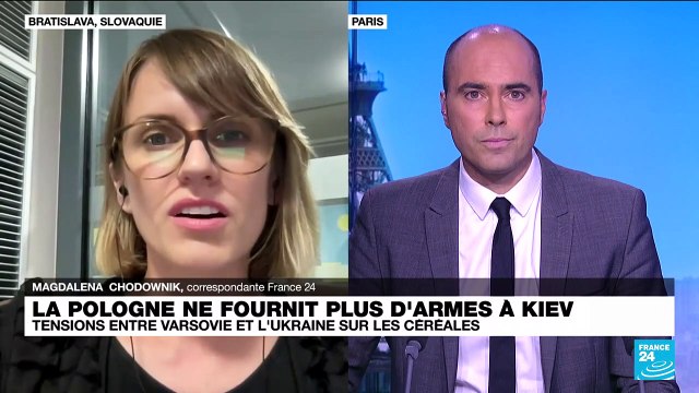 Tensions entre la Pologne et l'Ukraine sur les céréales : Varsovie ne fournit plus d'armes à Kiev