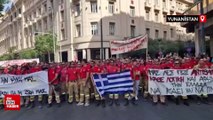Yunanistan’da yeni çalışma yasa tasarısı protesto edildi