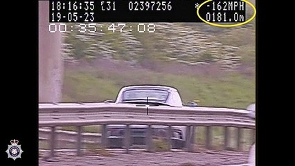 Corby A43 speeder clocked at 162mph