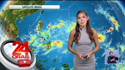 Posibleng maging LPA ang cloud cluster na namataan sa silangan ng Samar — PAGASA | 24 Oras
