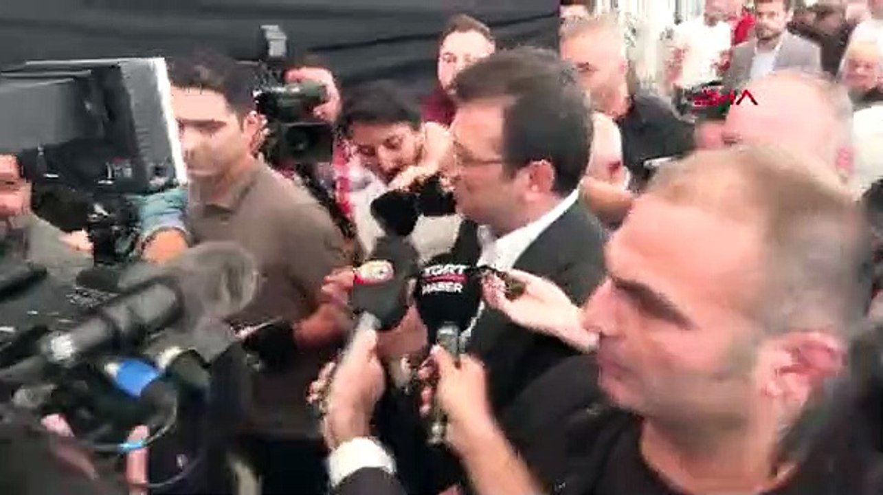 İmamoğlu: Bu sene için susuzluk diye bir durumla karşı karşıya değiliz