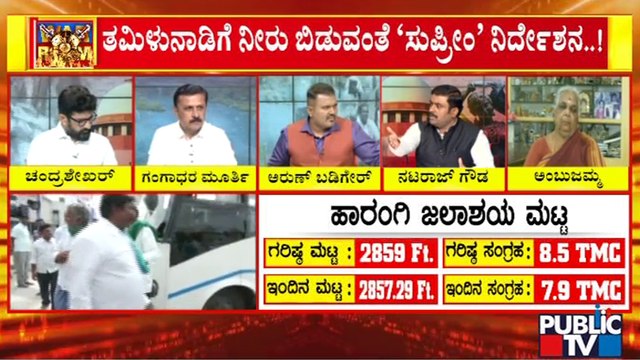 Discussion With Congress, BJP, JDS and Farmer Leaders On Supreme Court's Decision | Cauvery Dispute