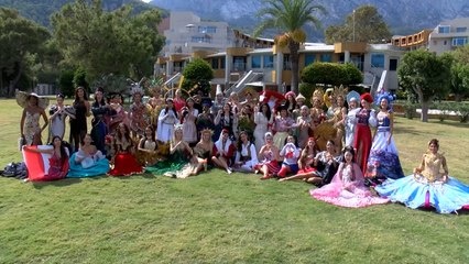 Miss Aura için kraliçe adayları Atalya’da kampa girdi