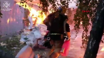 Rusya Kiev'e saldırdı, 7 kişi yaralandı