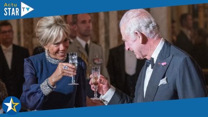 Qu'elle est charmante !  Dîner de Charles III à Versailles, Brigitte Macron a fait craquer cette