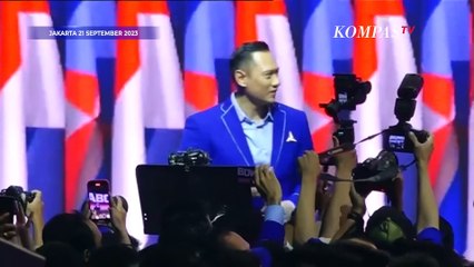 Pecah! AHY Nyanyikan Lagu, Para Ketum Koalisi Indonesia Maju Bergoyang Bernyanyi Bersama