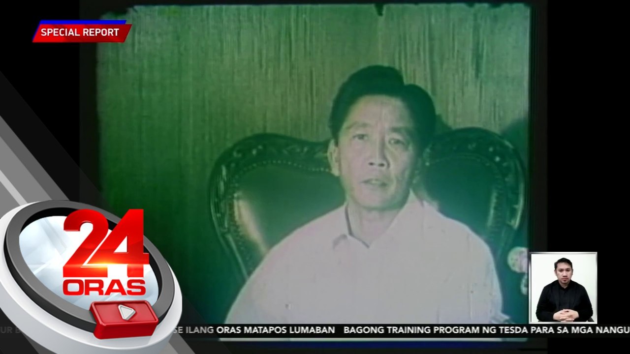 Mga katagang nakakabit kay Marcos Sr., nagbabalik; Sen. Imee Marcos: Uso na muli ang Marcos | 24 Oras