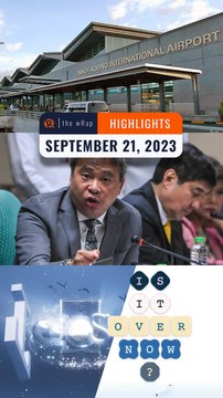 Rappler's highlights: NAIA, Philippine divorce bill, Taylor Swift | The wRap | September 21, 2023