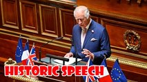 King Charles makes historic speech at French senate as he hails ‘indispensable’ UK France relationsh