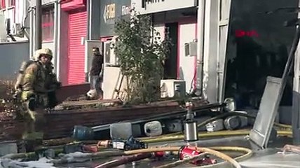 Bağcılar'da Matbaacılar Sitesi'nde yangın