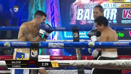 Luciano Francisco Baldor vs Miguel Angel Canido (21-04-2023) Full Fight