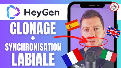 Doubler ses Vidéos CLONAGE + SYNCHRONISATION LABIALE : HeyGen
