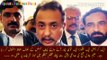 Nawaz Shareef1 criminal 1 bhagora 1 qomi chor |  PTI Sindh President Haleem Adil Shaikh was produced in Malir court from Central Jail Karachi. A criminal, a fugitive, a national thief is using words against the incoming Chief Justice.