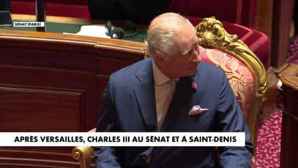 Visite de Charles III en France : le roi s'est exprimé au Sénat