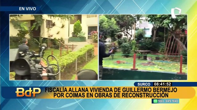 Abogado de Guillermo Bermejo: Nosotros hemos solicitado el allanamiento, no queríamos un show mediático
