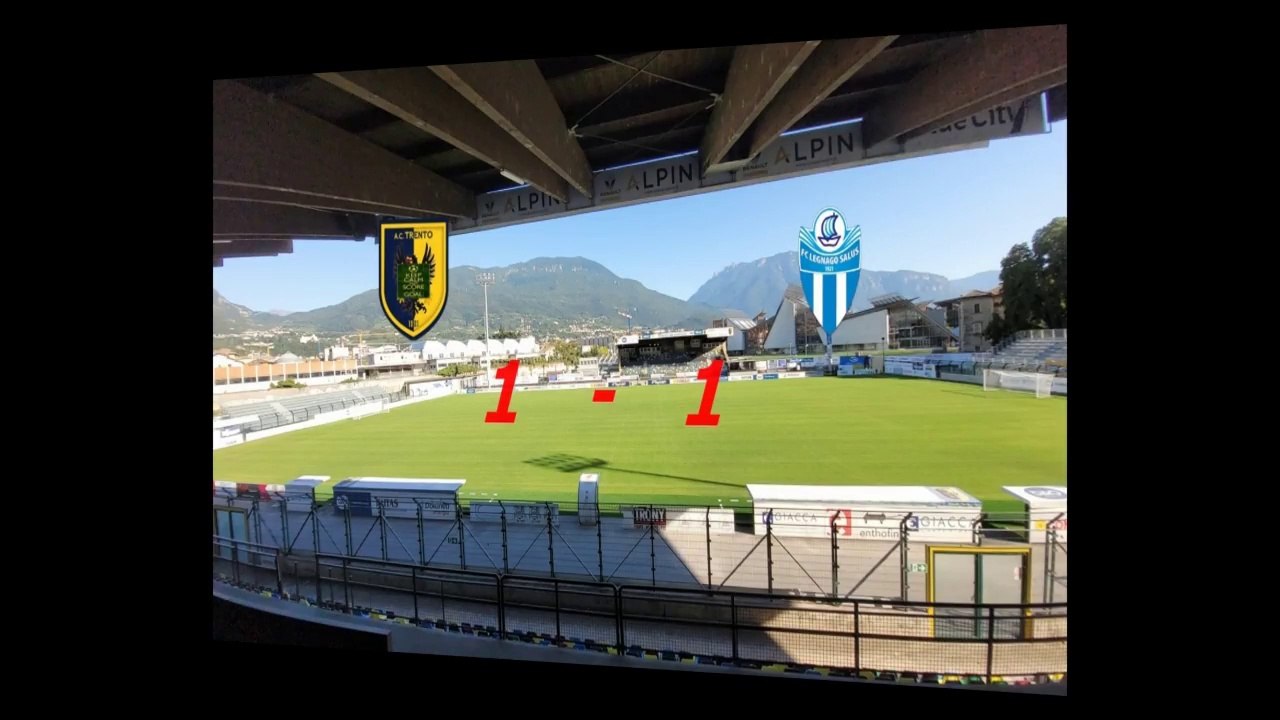 trento vs legnago salus 1-1
