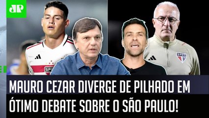 "EU DISCORDO DE TUDO que VOCÊ FALOU! Gente, o São Paulo está..." Mauro Cezar DIVERGE de Pilhado!