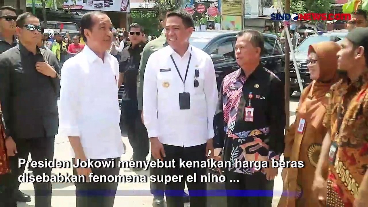 Turunkan Harga Beras, Jokowi: Impor Beras untuk Menutup Kekurangan