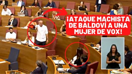 El ataque machista de un malencarado Joan Baldoví a la portavoz de VOX: “¿Tú de qué te ríes?”