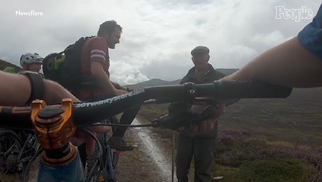 King Charles Tells Cyclists He 'Loves Walking' After They Bump Into Him Hiking Alone on Balmoral Hills