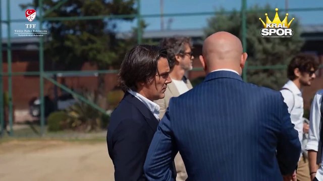 A Milli Takım'da Vincenzo Montella dönemi başladı