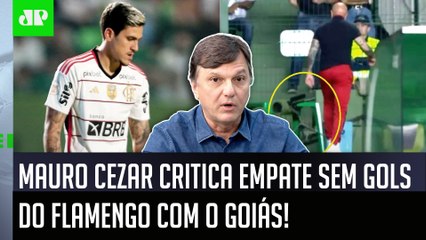 "O Flamengo FOI RIDÍCULO! E o Sampaoli CHUTA O MICROFONE? Ele..." Mauro Cezar CRITICA 0x0 com Goiás!