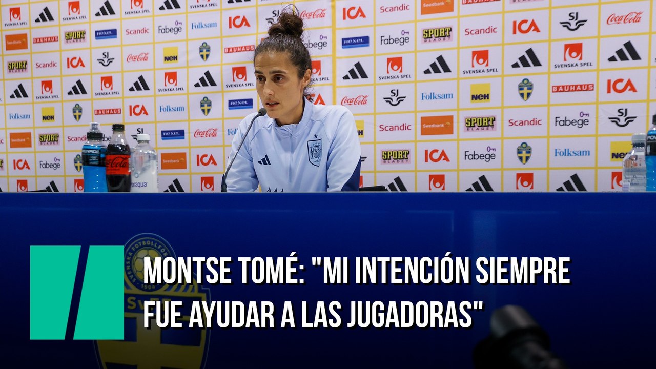 Montse Tomé: "Quizás hubo fallos de comunicación, pero mi intención siempre fue ayudar a las jugadoras"
