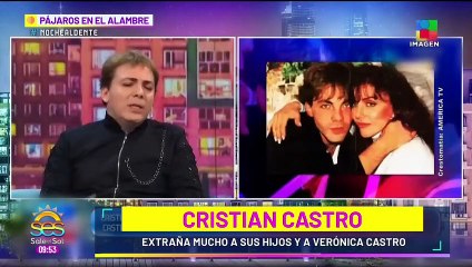 Cristian Castro HARTO de que lo comparen con Luis Miguel
