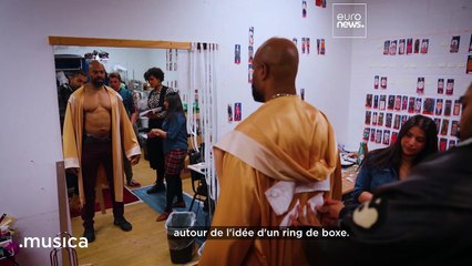 Dans les coulisses de "Champion", opéra coup de poing au Met de New York